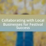 Collaborating with Local Businesses for Festival Success